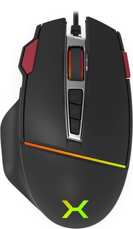 Maus Gaming KRUX Fuze PRO, me dritat RGB, për lojtarë