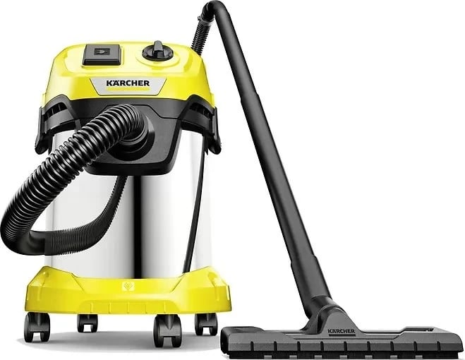 Fshesë me vakum Karcher WD 3 PS V-17/4/20, 17 L, Argjendtë