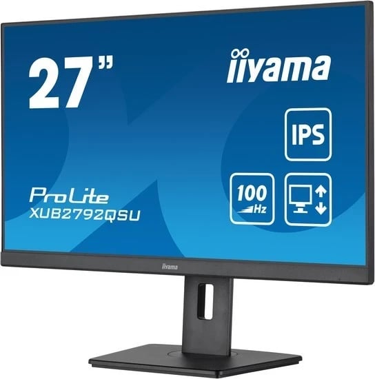 Monitor iiyama XUB2792QSU-B6, ngjyrë e zezë