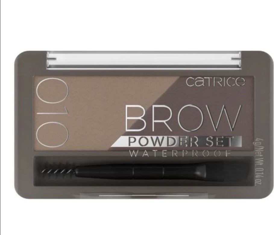 Hije për vetulla Catrice, Brow Powder Set Waterproof, Ash Blonde no.010, 4g