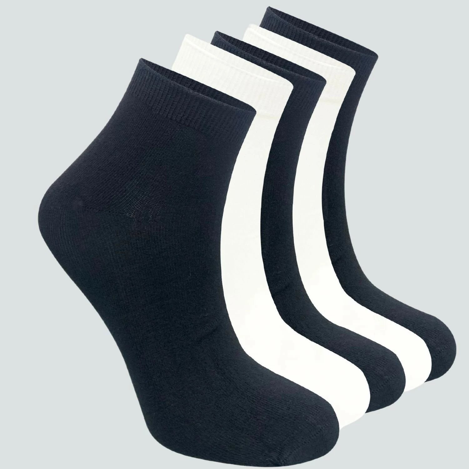 Çorape femra Kral Socks, model i shkurtër, set 5 copë