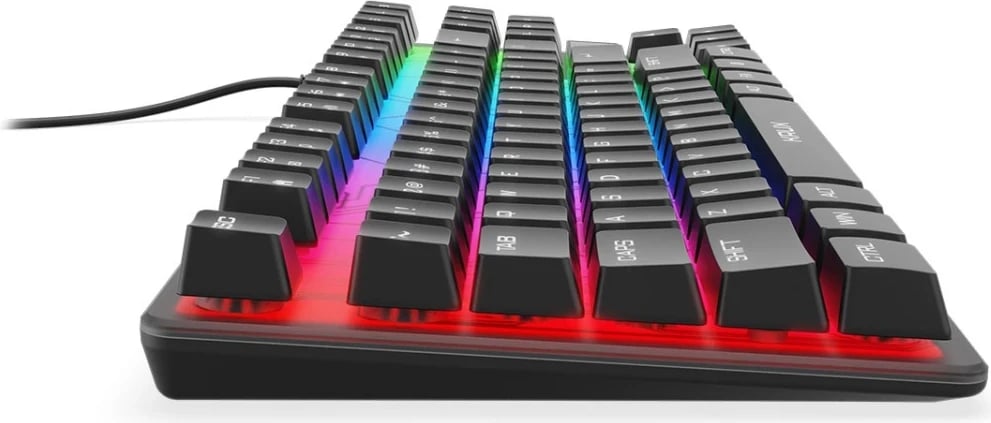 Tastierë për lojtarë Krux, RGB, e zezë