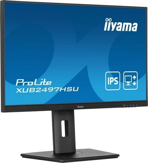 Monitor iiyama Prolite XUB2497HSU-B1, 23.8'', IPS, Full HD, 1ms, 100Hz, e zezë