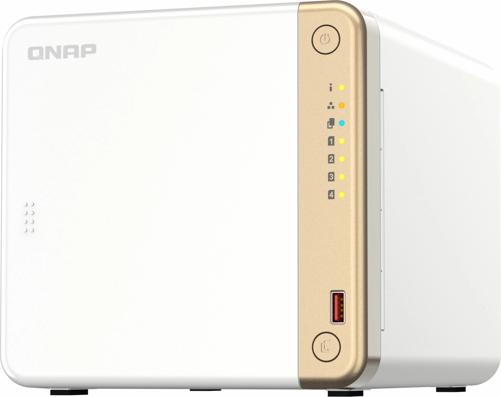 NAS QNAP TS-462-4G, Intel® Celeron®, N4505, Bardhë