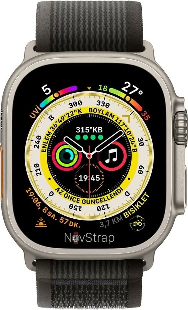 Rrip për Apple Watch Megafox Teknoloji KRD-77, gri-mavi