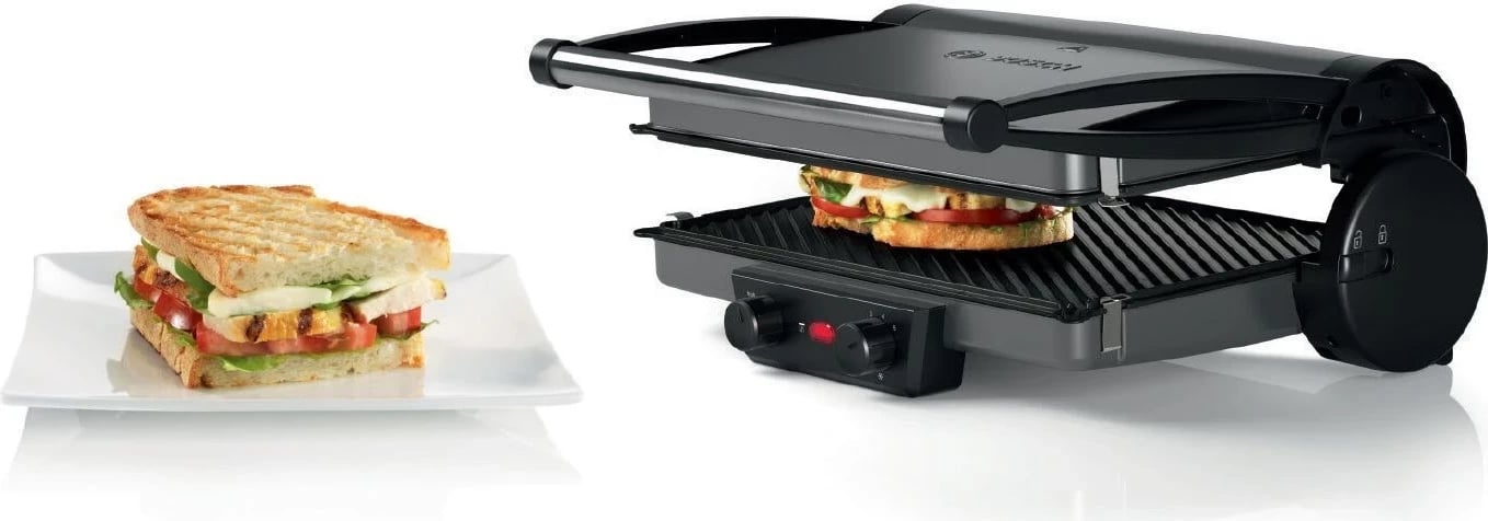 Grill kontakti Bosch TCG4215, Aluminium