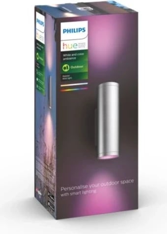 Lampë LED Philips Hue AppearWACA EU, inox, 2x8