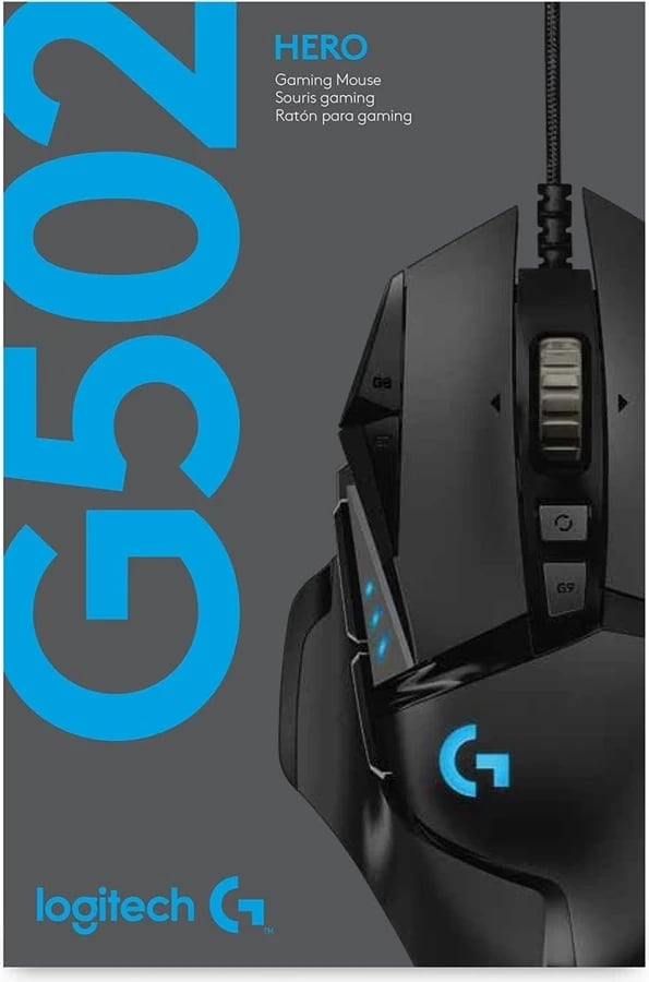 Maus gaming Logitech G G502, i zi