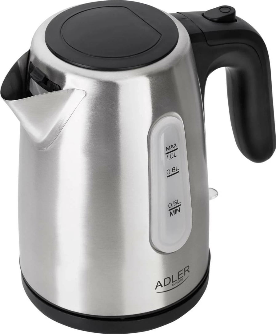 Çajnik elektrik Adler AD 1273, 1.0L, inox