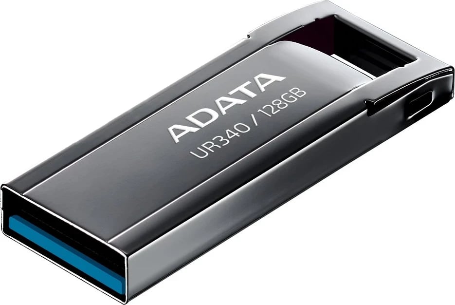 USB Adata UR340, 3.1 Gen 2, 128 GB, e zezë