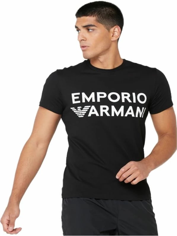 Maicë për Meshkuj Emporio Armani Bechwe, e zezë