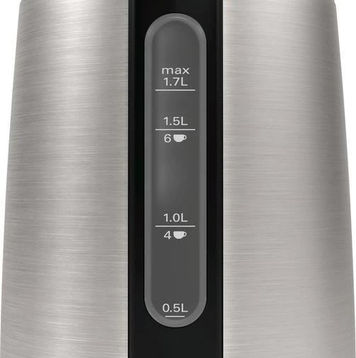 Vluese uji Bosch TWK3P420 1.7L, 2400W, e zezë, çelik inox 