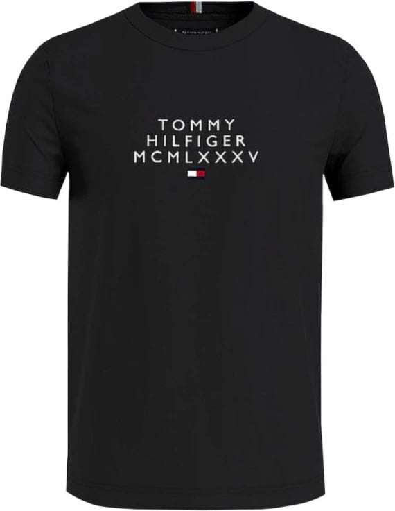 Maicë për meshkuj Tommy Hilfiger, e zezë