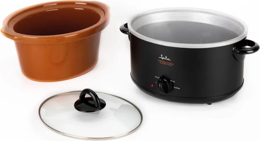 Slow Cooker JATA, 3.5L, Terracotta