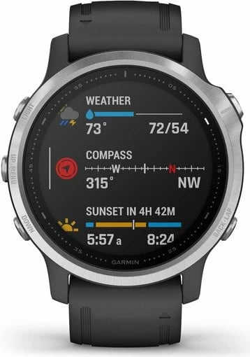 ORË E MENQUR GARMIN FENIX 6S | BLACK/SILVER 010-02159-01