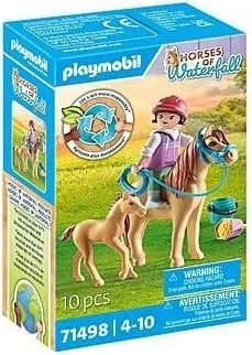 Blloqe ndërtimi Playmobil Horses of Waterfall 71498, për fëmijë 4+ vjeç