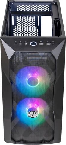 Kasë kompjuteri CoolerMaster, TD300 Mesh ARGB, e zezë