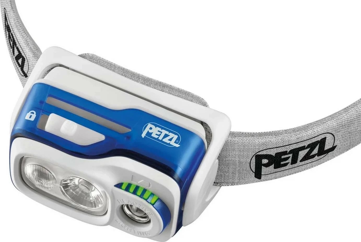 Dritë koke Petzl Swift RL, 900 lumens, blu