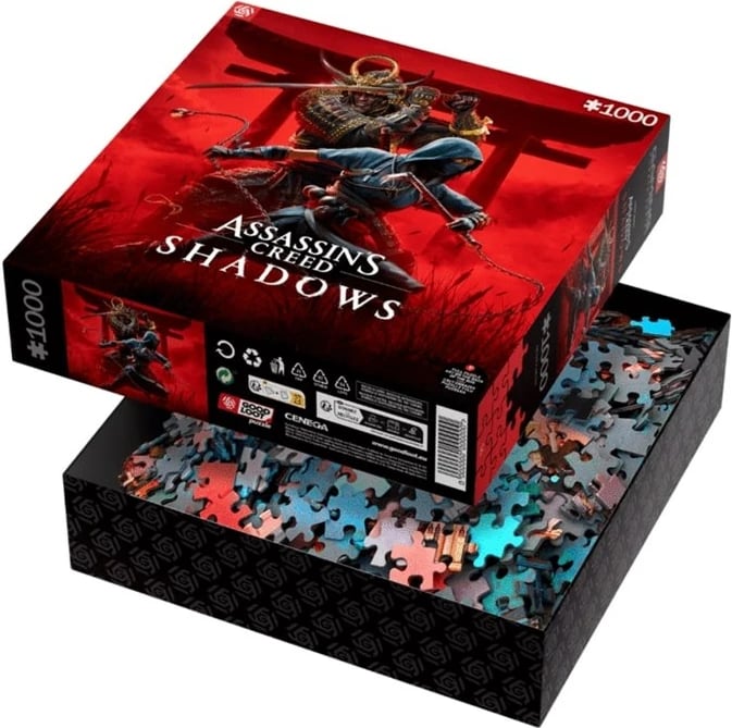 Puzzle Assassin's Creed Shadows, Cenega Publishing, 1000 copë, Multikolor