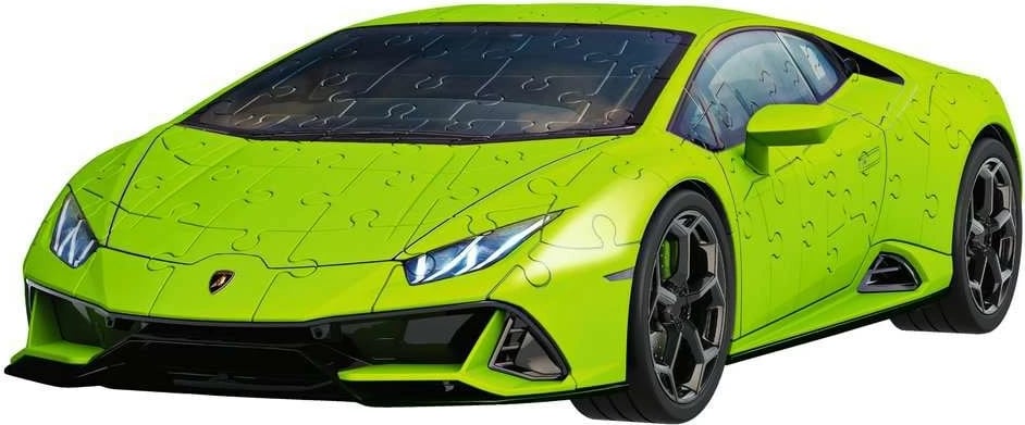 Puzzle 3D Ravensburger Lamborghini Huracán EVO, 156 pjesë, Shumëngjyrësh