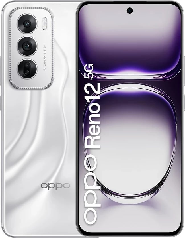 Celular OPPO RENO 12 5G DS 12/256GB Astro Silver