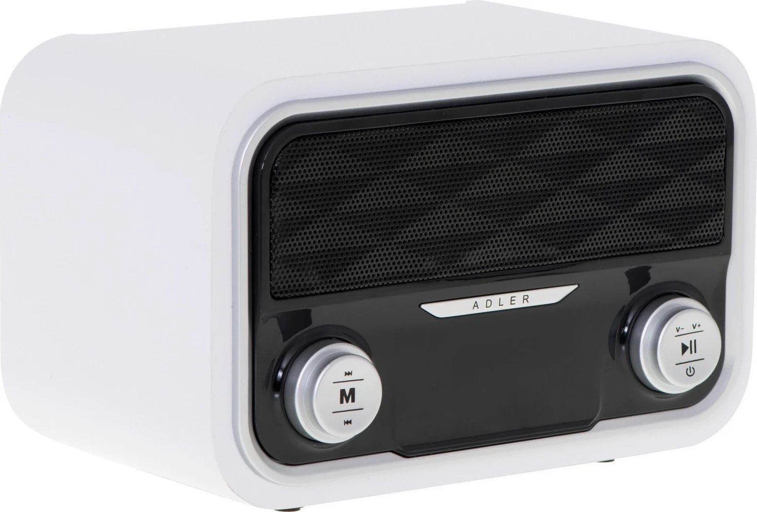 Radio Adler AD 1185, Bluetooth, FM, USB, SD, microUSB, bardhë e zezë