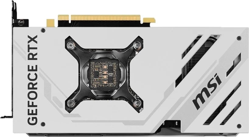 Kartë Grafike MSI GeForce RTX 4070 SUPER 12G VENTUS 2X, e bardhë