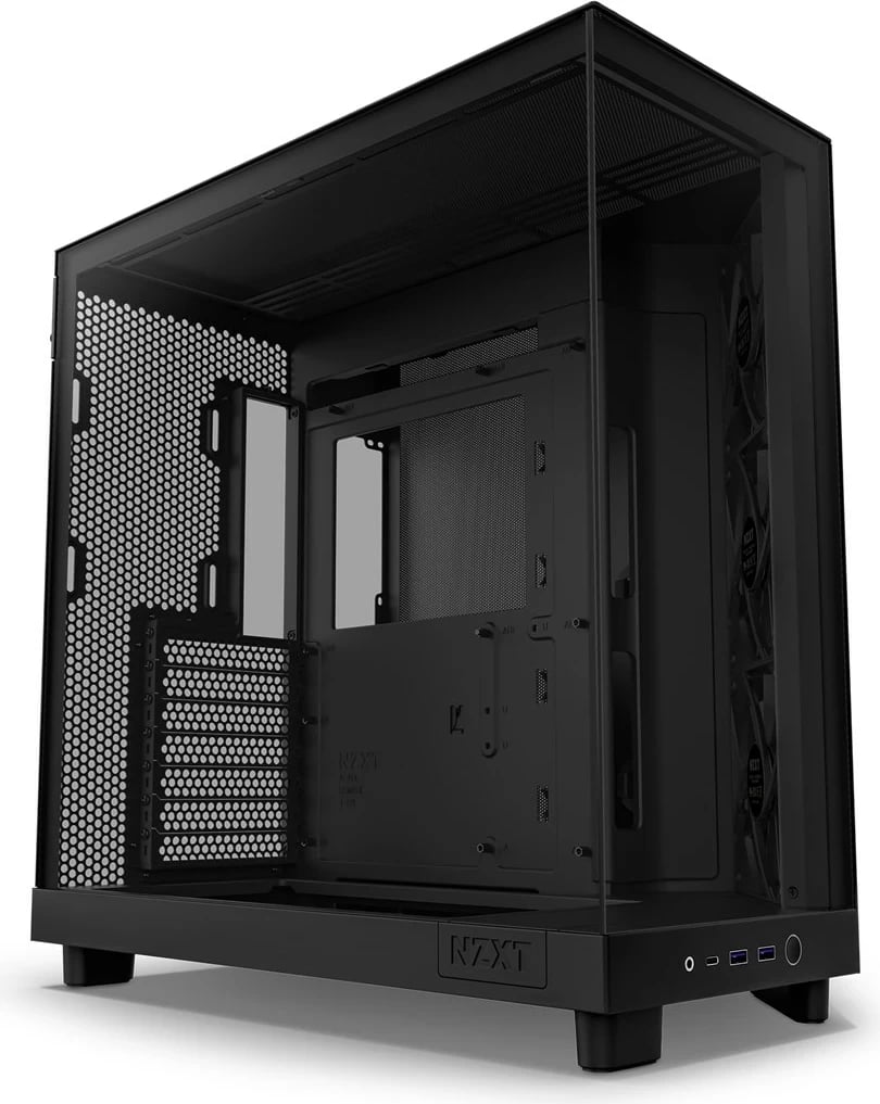 Kasë NZXT H6 Air Flow Midi Tower, Black