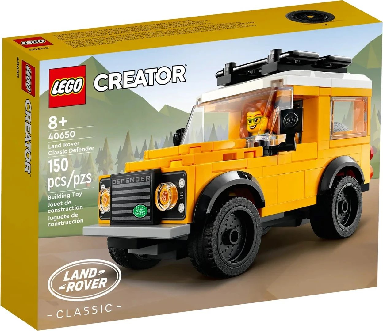 Blloqe LEGO CREATOR 40650 Land Rover Classic Defender