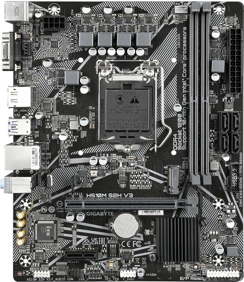 Pllakë amë Gigabyte H510M S2H V3