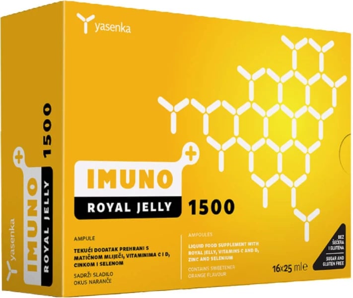 Suplemente ushqimore Yasenka Imuno ROYAL JELLY 1500