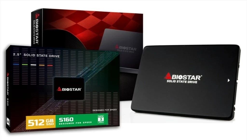 SSD Biostar S160 512GB, SATA