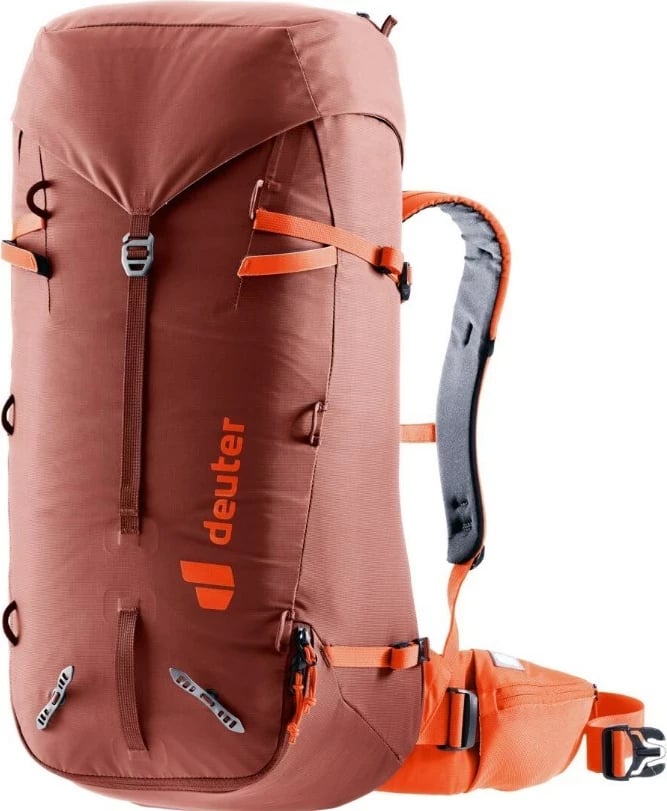 Çantë hiking Deuter Guide 34+8, REDWOOD-Papaya