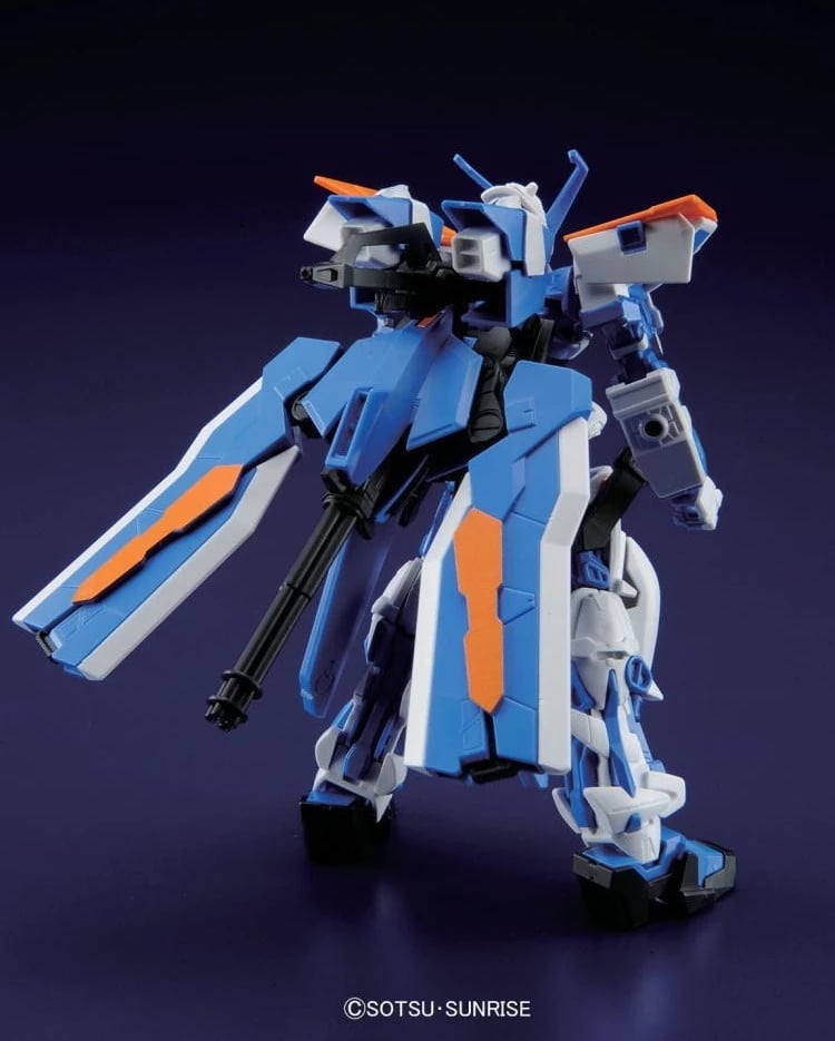 Figurinë koleksionuese BANDAI HG 1/144 GUNDAM ASTRAY BLUE FRAME SECOND, e kaltër