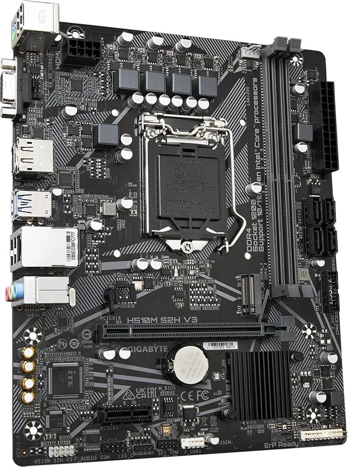 Pllakë amë Gigabyte H510M S2H V3, LGA 1200, micro ATX