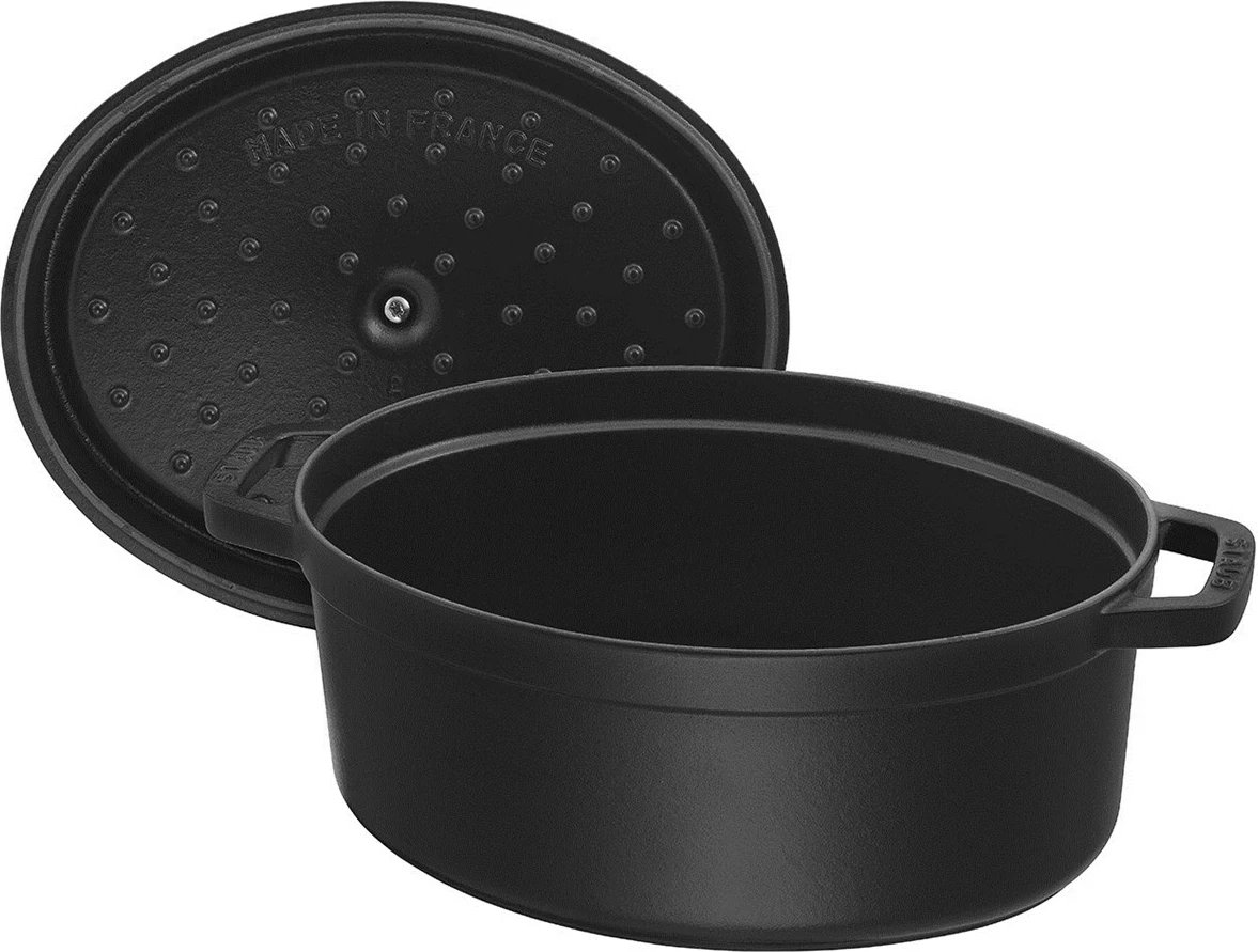 Tavë ZWILLING Staub 40509-322-0, 6.7 L, Gize, E zezë