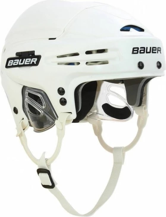 Helmetë për hockey Bauer, për meshkuj dhe femra, bardhë dhe e zezë