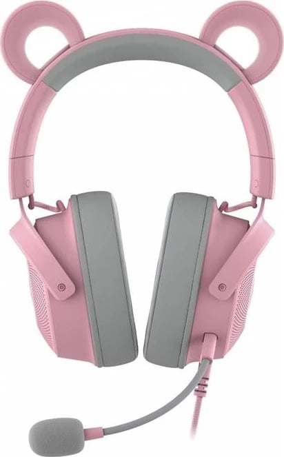 Kufje gaming Razer Kraken Kitty V2 Pro, pink