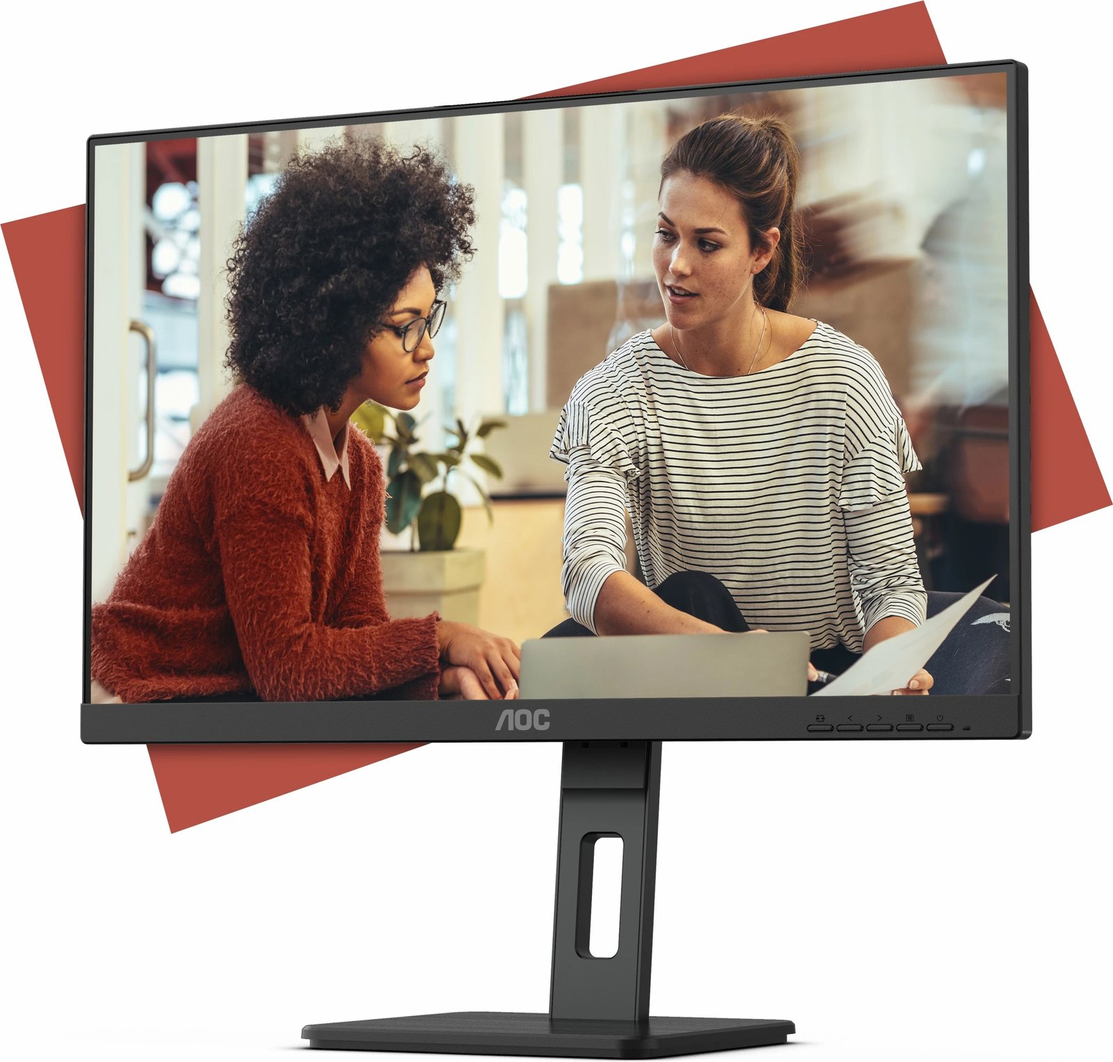 Monitor AOC E3 24E3QAF, 60.5 cm (23.8"), Full HD, LCD, 4 ms, i zi