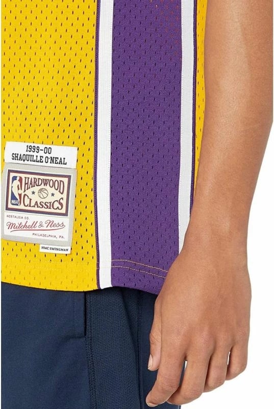 Fanellë për meshkuj Mitchell & Ness Los Angeles Lakers, e verdhë