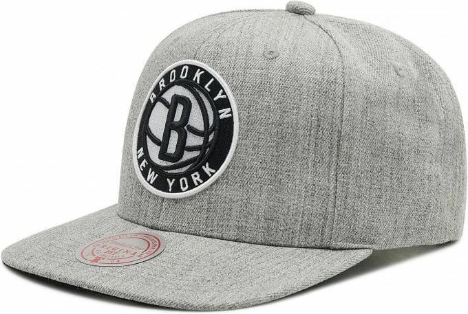 Kapelë Mitchell & Ness NBA Brooklyn Nets, për meshkuj, gri