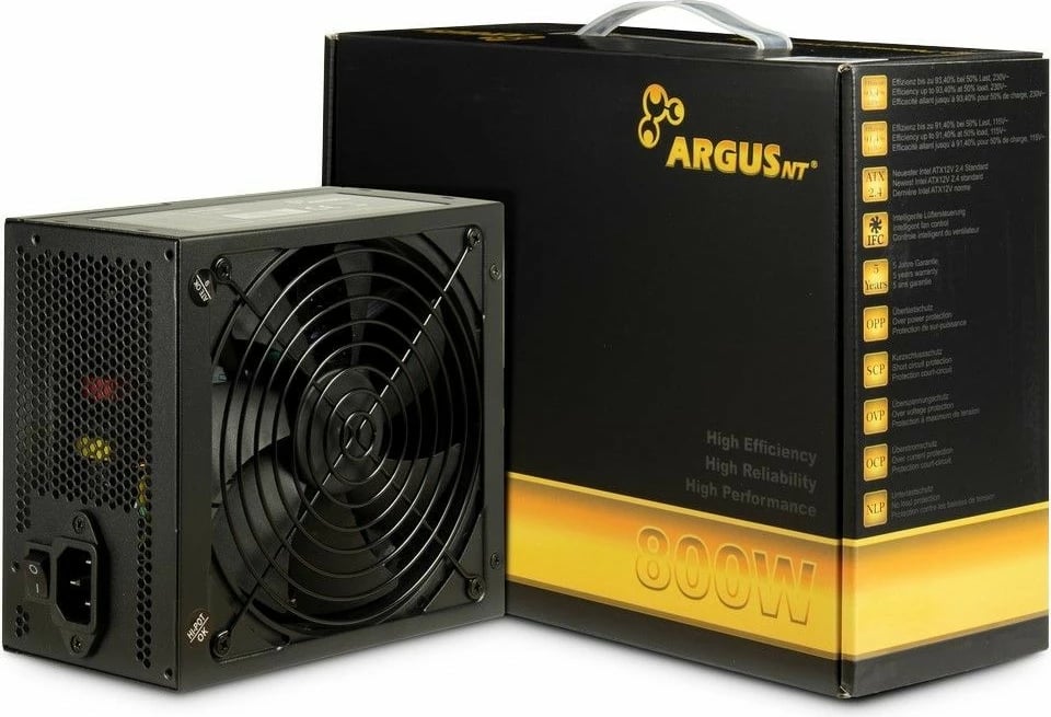 Furnizues energjie Inter-Tech ArgusNT GPS-800, 800 W, 80 PLUS Gold