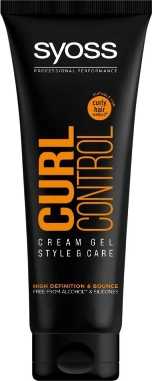 Xhel për flokë dredha , Syoss Curl Control , 250 ml