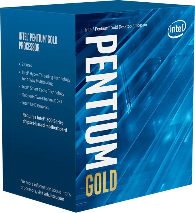 Procesor Intel Pentium Gold G6400, 4 GHz, LGA 1200, 14 nm