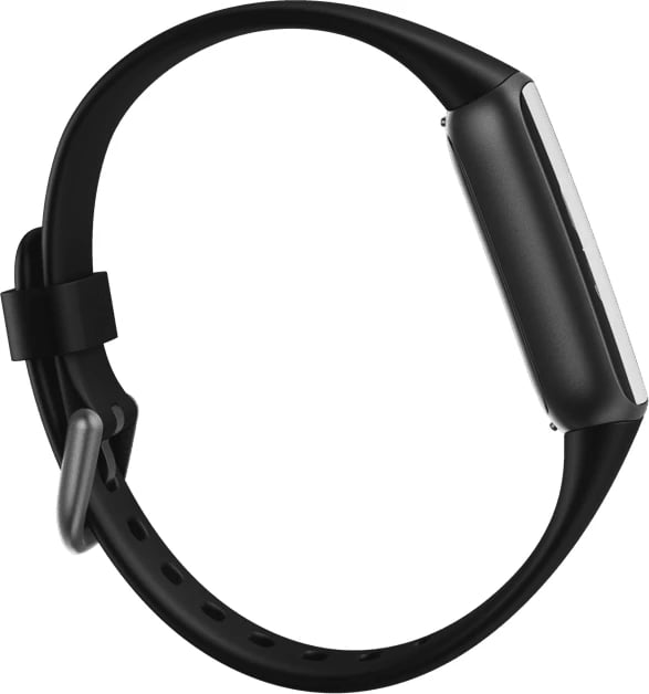 Smartwatch FitBit Luxe, 0.7", e zezë/hiri