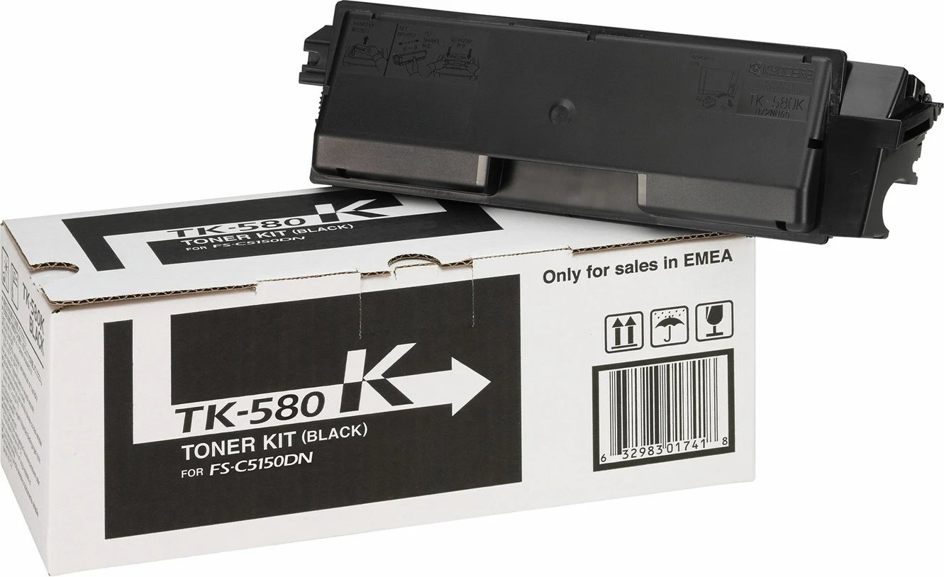 Toner Kyocera TK-580K, Origjinal, Zi