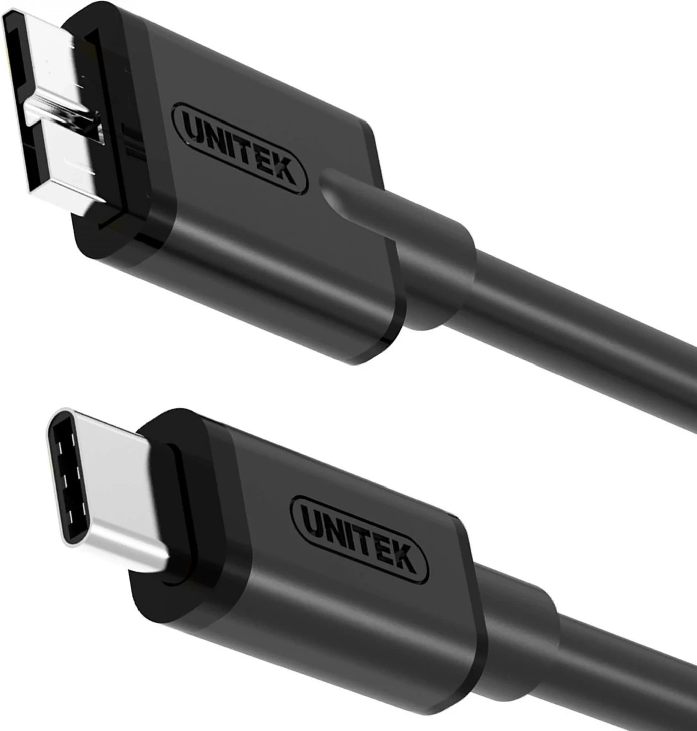 Kabllo Unitek USB-C, 1m,  e zezë