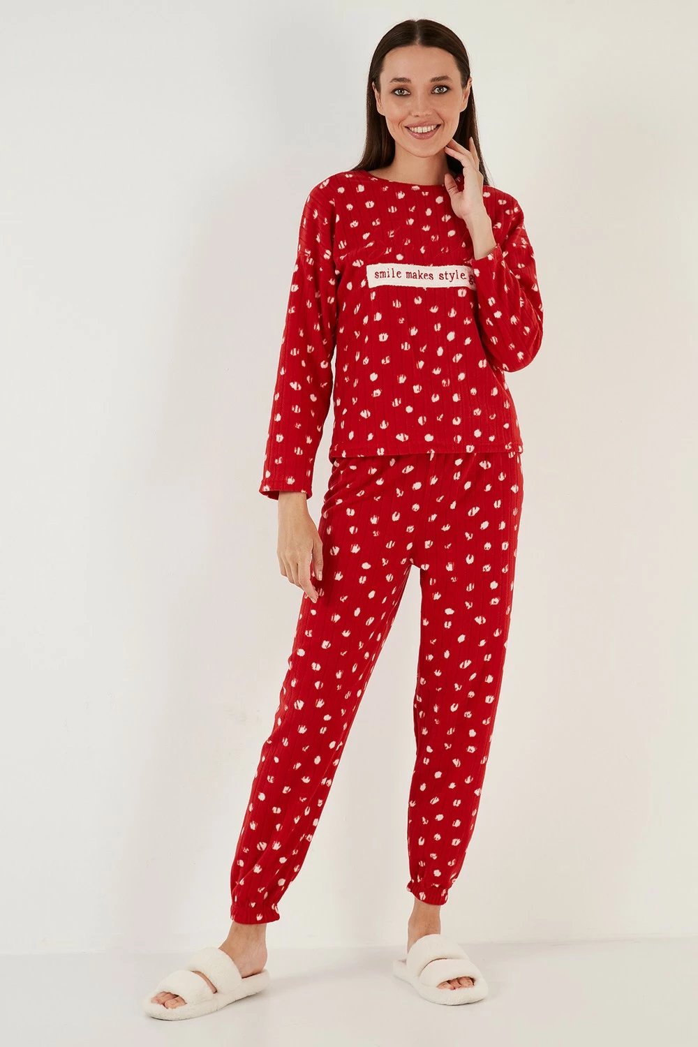 Pizhame për femra Lela, Polar Pajama Set