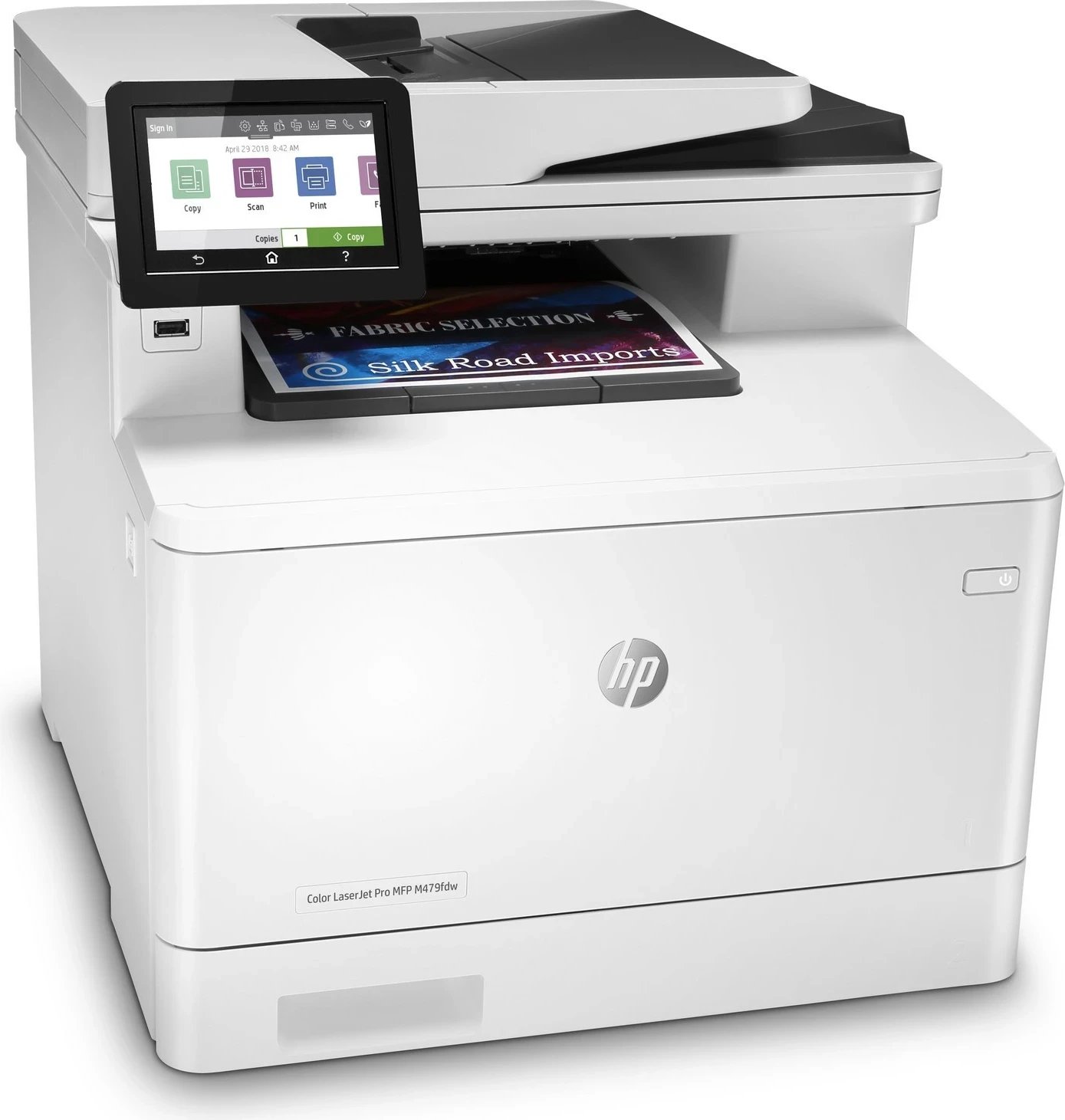 Printer HP Color LaserJet Pro, Fax Duplex, Wi-Fi, i bardhë