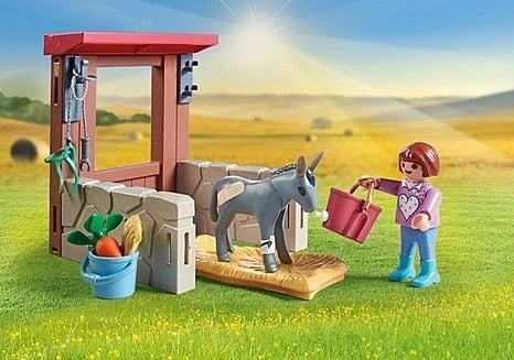 Seti i ndërtimit Playmobil Country, për fëmijë mbi 4 vjeç